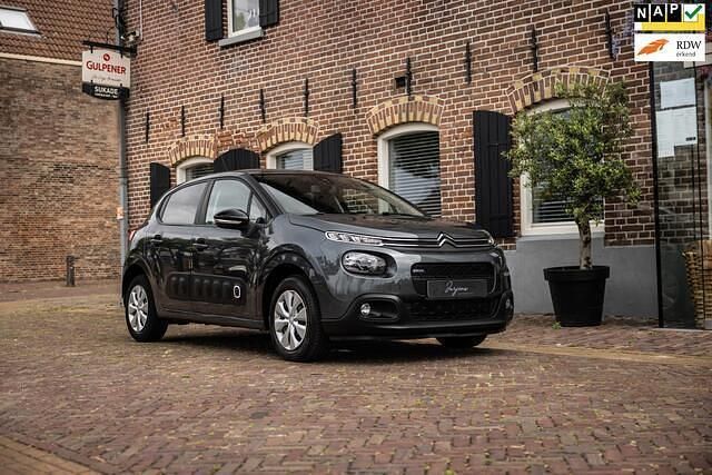 Grijs Gebruikt 2017 Citroën C3 Feel Hatchback | € 8.650 (Goede deal) - Afbeelding 1/4