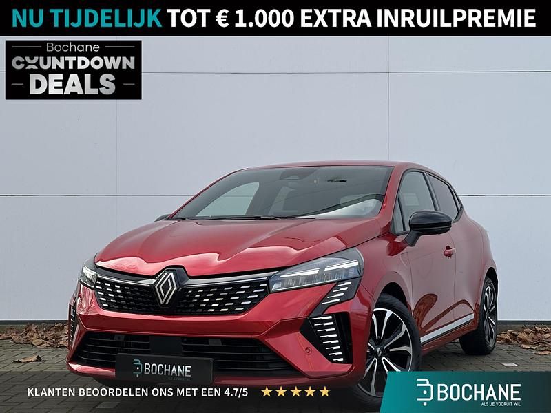Rood Gebruikt 2023 Renault Clio V Techno Hatchback | € 18.995 (Iets duurder) - Afbeelding 1/4