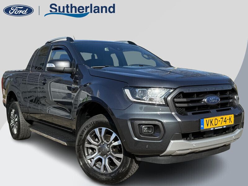 Grijs Gebruikt 2021 Ford Ranger Wildtrack Pickup | € 25.300 (Goede deal) - Afbeelding 1/4