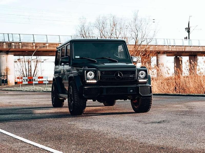 Zwart Occasion 2009 Mercedes G55 AMG AMG SUV | € 55.950 (Super prijs) - Afbeelding 1/4