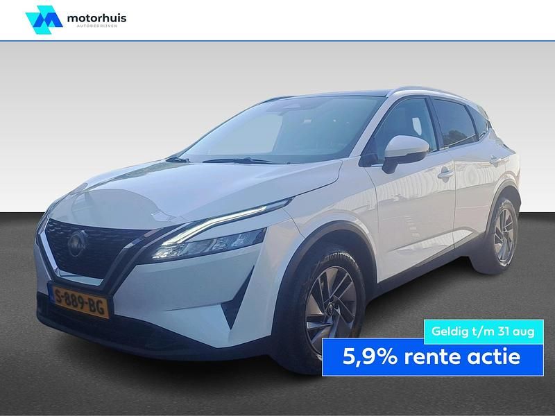 Wit Gebruikt 2023 Nissan Qashqai Acenta SUV | € 27.985 (Iets duurder) - Afbeelding 1/4