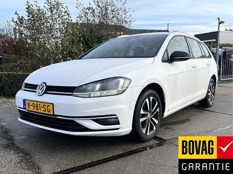 Wit Gebruikt 2020 VW Golf VII IQ Drive Stationwagen | € 18.950 (Super prijs) - Afbeelding 1/4