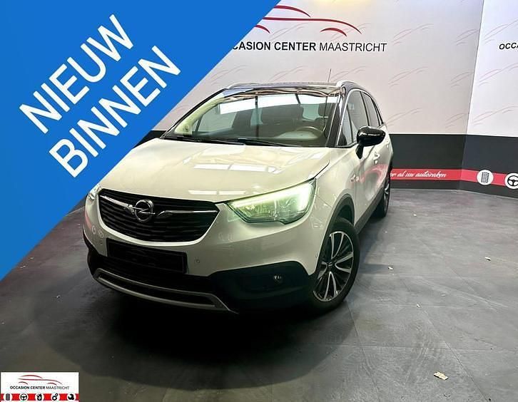 Wit Gebruikt 2018 Opel Crossland X Innovation SUV | € 12.499 (Eerlijke prijs) - Afbeelding 1/4