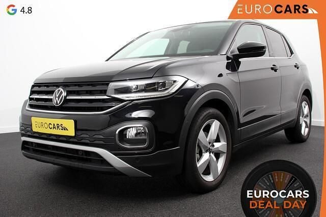 Zwart Gebruikt 2020 VW T-Cross Style SUV | € 22.790 (Eerlijke prijs) - Afbeelding 1/4