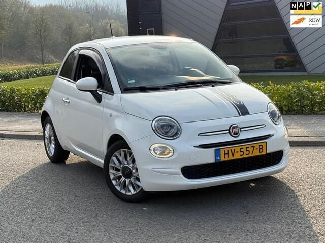 Wit Gebruikt 2015 Fiat 500 Pop Star Hatchback | € 8.250 (Eerlijke prijs) - Afbeelding 1/4