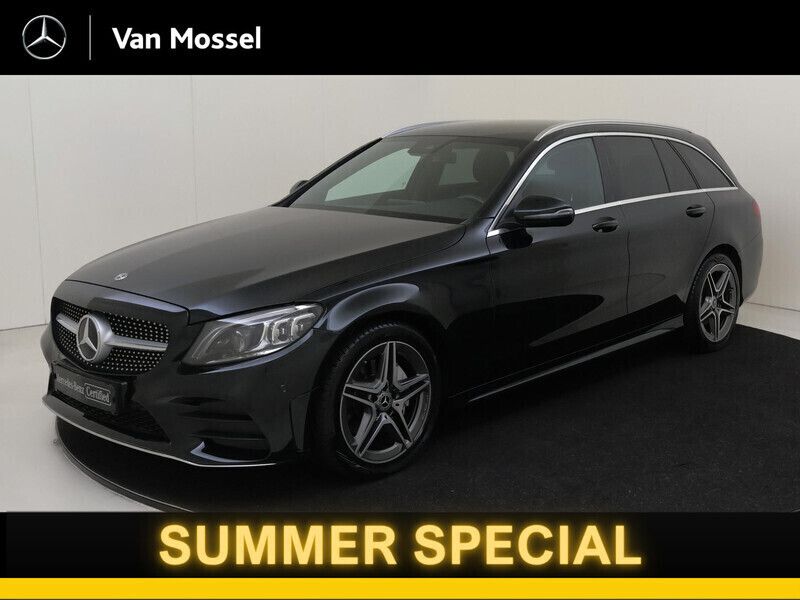 Groen Gebruikt 2019 Mercedes C200 Business Stationwagen | € 26.945 (Eerlijke prijs) - Afbeelding 1/4