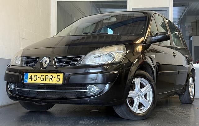 Zwart Gebruikt 2008 Renault Scénic II MPV | € 1.495 (Goede deal) - Afbeelding 1/4