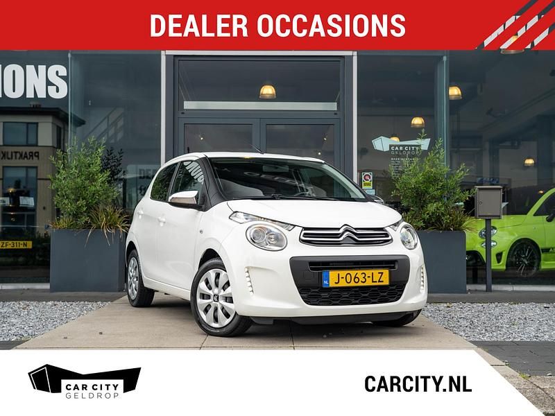 Wit Gebruikt 2020 Citroën C1 Feel Hatchback | € 9.440 (Eerlijke prijs) - Afbeelding 1/4