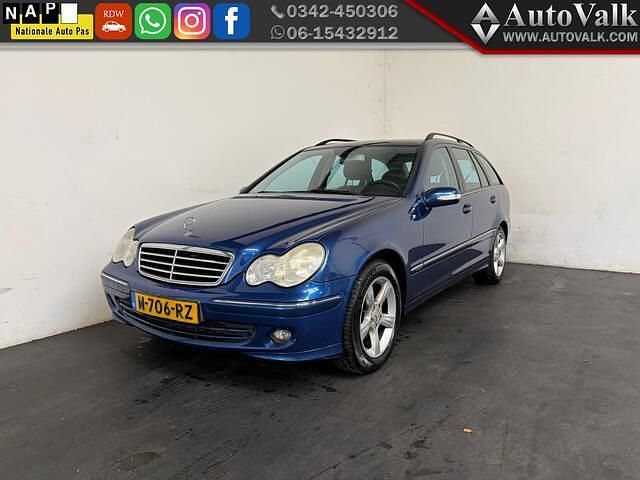 Occasion Mercedes C180 Style 143 PK (105 kW) 2006 Blauw Stationwagen