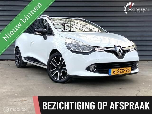 Wit Gebruikt 2014 Renault Clio GrandTour Dynamique Stationwagen | € 6.490 (Eerlijke prijs) - Afbeelding 1/4