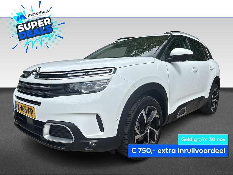 Wit Gebruikt 2021 Citroën C5 Aircross Feel SUV | € 13.945 (Goede deal) - Afbeelding 1/4