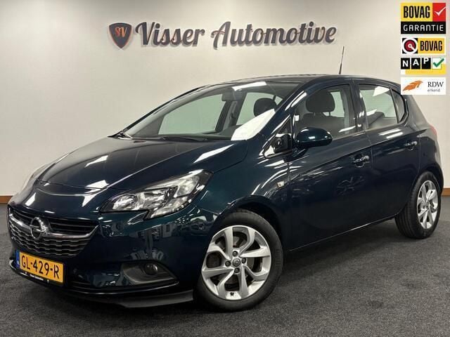 Groen Gebruikt 2015 Opel Corsa Edition Hatchback | € 7.750 (Eerlijke prijs) - Afbeelding 1/4