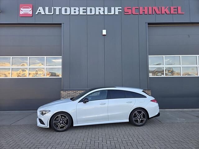 Occasion Mercedes CLA200 AMG line 165 PK (121 kW) 2023 Wit Stationwagen