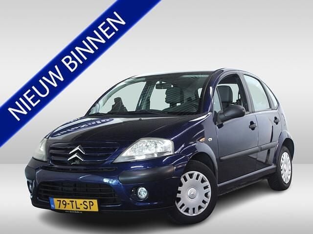 Blauw (metallic) Occasion 2006 Citroën C3 Prestige Hatchback | € 400 (Super prijs) - Afbeelding 1/4