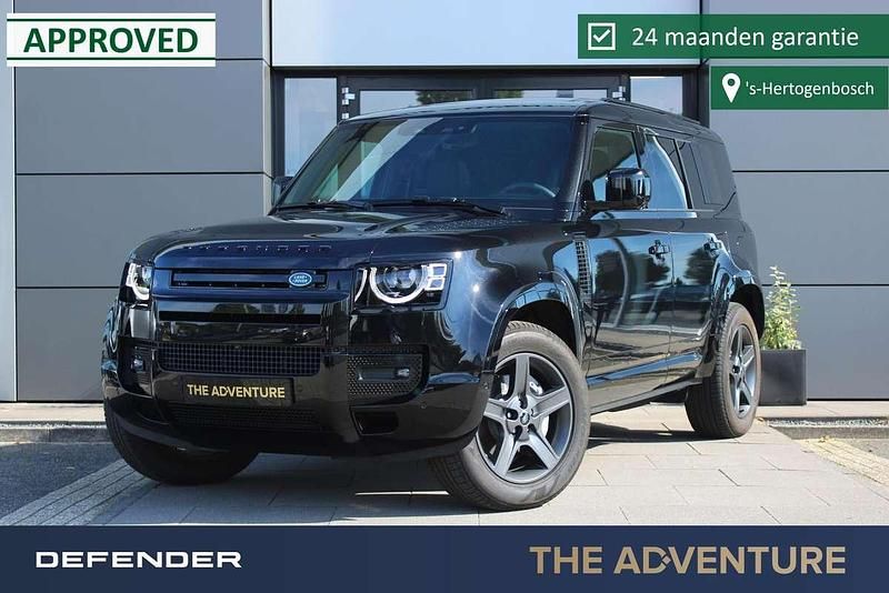 Zwart Nieuw 2025 Land Rover Defender SE Dynamic SUV | € 97.900 (Super prijs) - Afbeelding 1/4