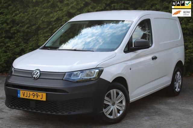 Wit Gebruikt 2021 VW Caddy Trendline MPV | € 12.450 (Iets duurder) - Afbeelding 1/4