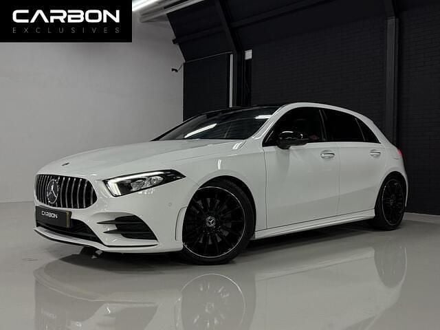 Wit Gebruikt 2018 Mercedes A250 AMG Hatchback | € 25.995 (Eerlijke prijs) - Afbeelding 1/4