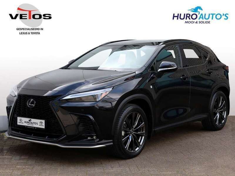Zwart Gebruikt 2023 Lexus NX350h Sport Line SUV | € 64.900 (Eerlijke prijs) - Afbeelding 1/4