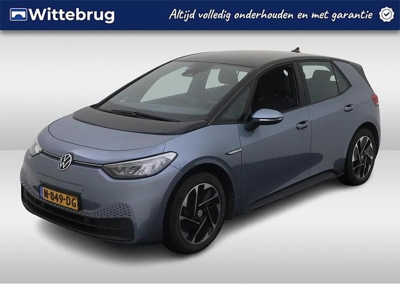 Blauw Gebruikt 2020 VW ID.3 Life Hatchback | € 17.450 (Eerlijke prijs) - Afbeelding 1/2