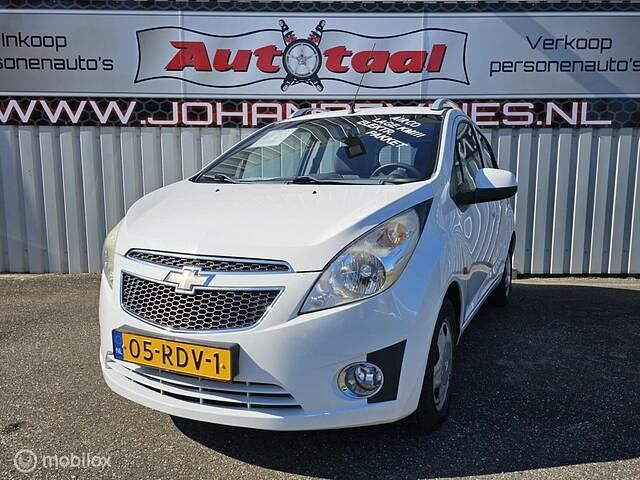 Wit Gebruikt 2011 Chevrolet Spark LS Hatchback | € 4.745 (Iets duurder) - Afbeelding 1/4