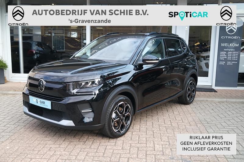 Zwart Nieuw 2025 Citroën C3 Hatchback | € 28.950 (Duur) - Afbeelding 1/4