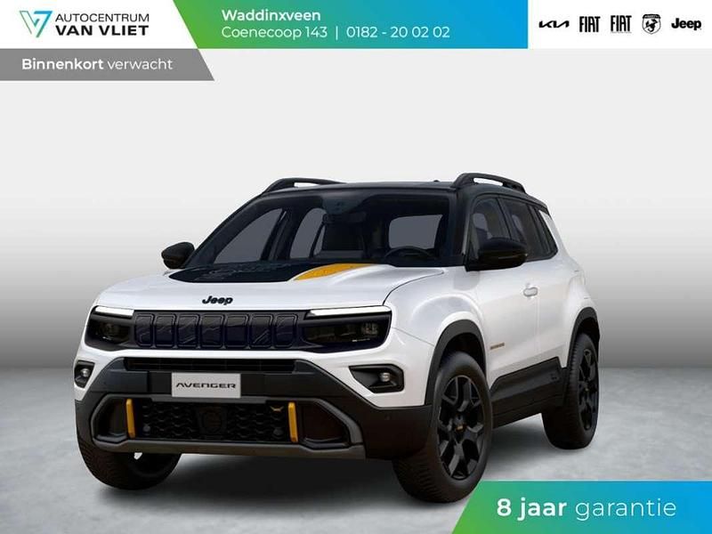 Wit Nieuw 2025 Jeep Avenger North SUV | € 46.085 (Eerlijke prijs) - Afbeelding 1/4