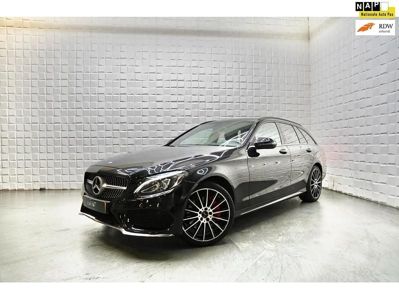 Zwart Gebruikt 2016 Mercedes C350 Edition Stationwagen | € 17.999 (Eerlijke prijs) - Afbeelding 1/4