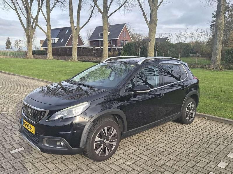 Zwart Gebruikt 2017 Peugeot 2008 Allure SUV | € 9.900 (Goede deal) - Afbeelding 1/4