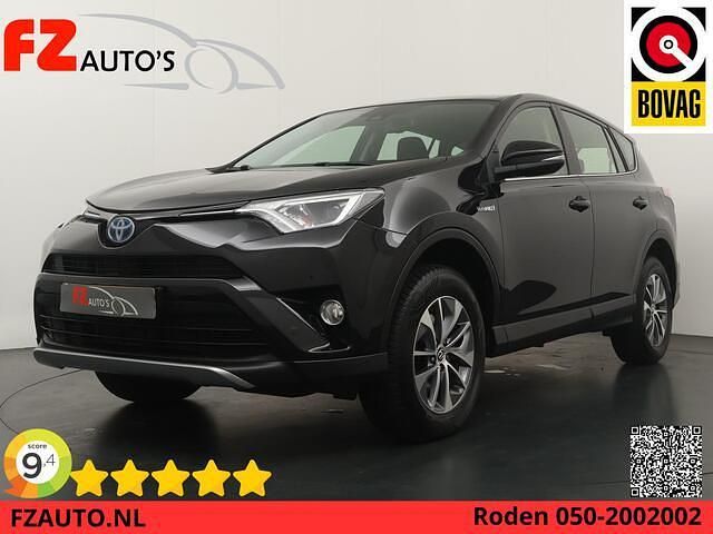 Zwart Gebruikt 2018 Toyota RAV4 SUV | € 17.945 (Eerlijke prijs) - Afbeelding 1/4