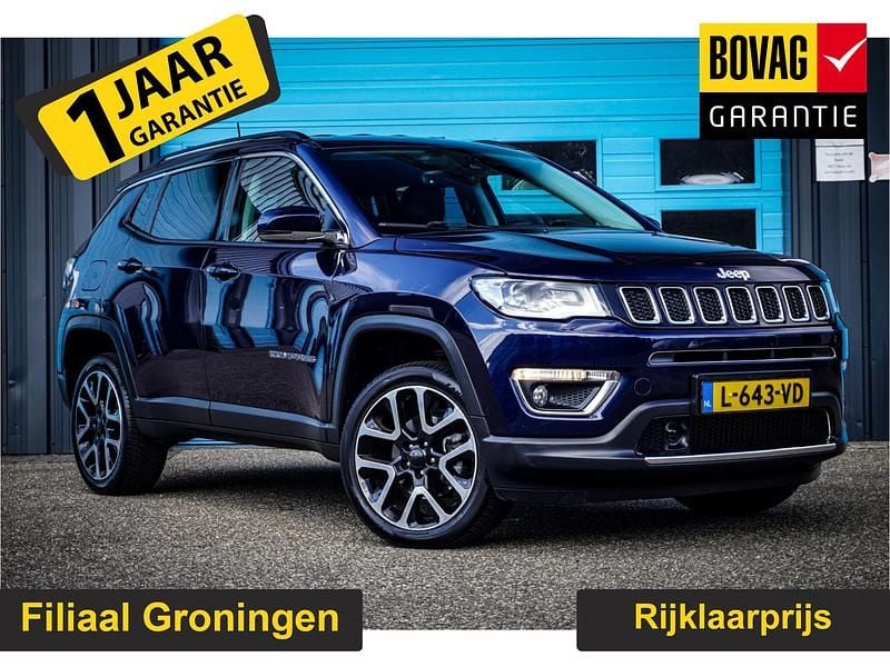 Blauw Gebruikt 2018 Jeep Compass Limited SUV | € 19.750 (Eerlijke prijs) - Afbeelding 1/4