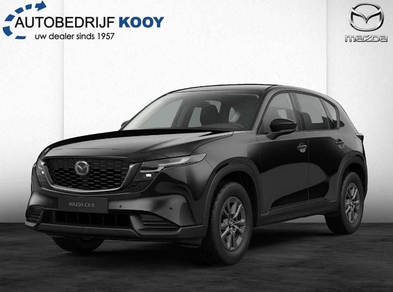 Zwart Nieuw 2025 Mazda CX-5 Prime-Line SUV | € 46.940 (Super prijs) - Afbeelding 1/3