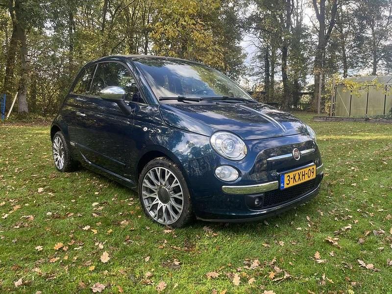 Blauw Occasion 2013 Fiat 500C Cabriolet | € 8.500 (Eerlijke prijs) - Afbeelding 1/4