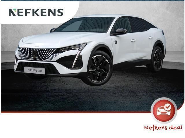 Wit Nieuw 2024 Peugeot 408 GTi Sedan | € 45.986 (Duur) - Afbeelding 1/4