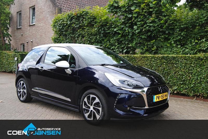 Blauw Gebruikt 2017 DS Automobiles DS3 So Chic Hatchback | € 9.945 (Eerlijke prijs) - Afbeelding 1/4