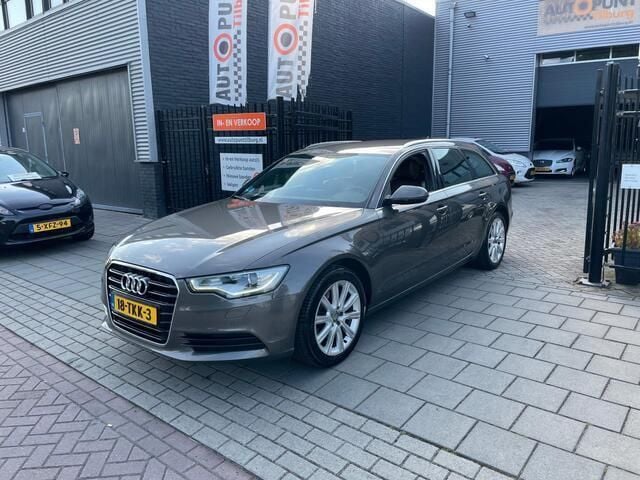Grijs, metallic lak Gebruikt 2012 Audi A6 Proline Stationwagen | € 9.999 (Eerlijke prijs) - Afbeelding 1/4