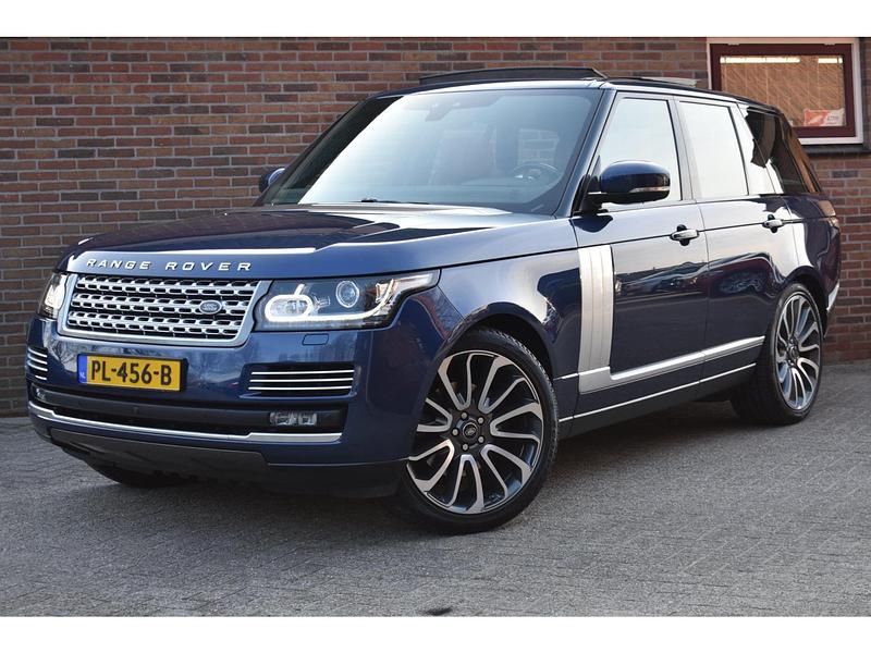 Blauw Occasion 2017 Land Rover Range Rover Autobiography SUV | € 37.949 (Eerlijke prijs) - Afbeelding 1/4