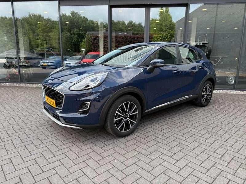 Blauw Gebruikt 2021 Ford Puma Titanium SUV | € 16.900 (Goede deal) - Afbeelding 1/4