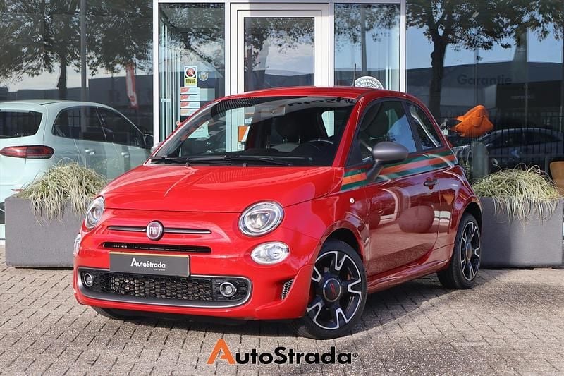 Rood Gebruikt 2018 Fiat 500 Sport Hatchback | € 9.900 (Eerlijke prijs) - Afbeelding 1/4
