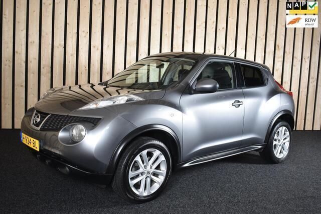 Grijs, metallic lak Gebruikt 2013 Nissan Juke Acenta SUV | € 9.950 (Eerlijke prijs) - Afbeelding 1/4