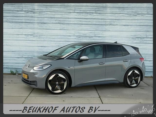 Grijs Gebruikt 2020 VW ID.3 Hatchback | € 16.950 (Eerlijke prijs) - Afbeelding 1/4