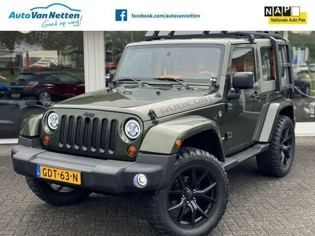 Groen Gebruikt 2009 Jeep Wrangler Rubicon SUV | € 30.000 - Afbeelding 1/4