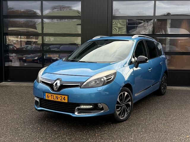 Blauw (metallic) Gebruikt 2014 Renault Grand Scénic III Bose Edition MPV | € 6.999 (Eerlijke prijs) - Afbeelding 1/4