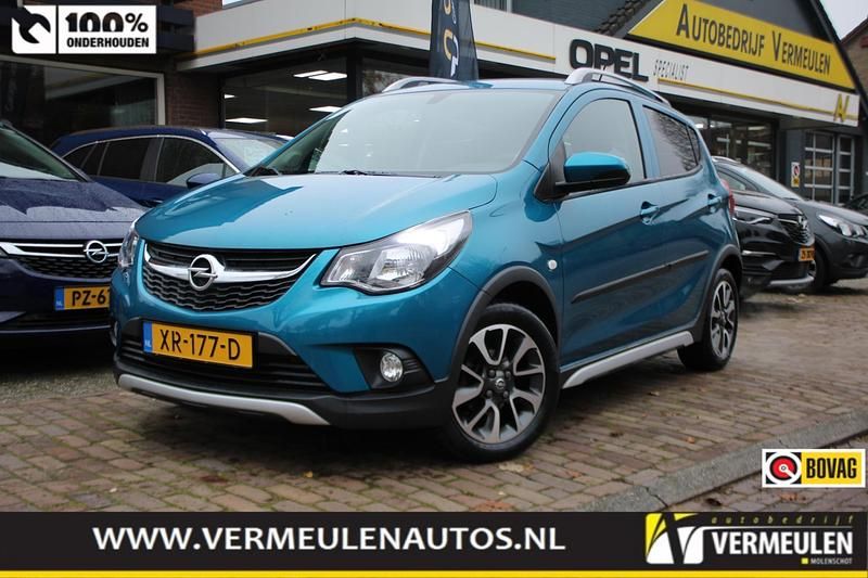 Blauw (metallic) Occasion 2019 Opel Karl Edition+ Hatchback | € 11.850 (Iets duurder) - Afbeelding 1/4