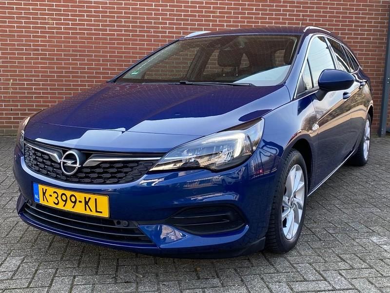 Occasion Opel Astra Business Elegance 2021 Blauw Stationwagen