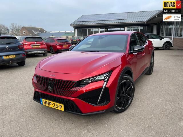 Rood Occasion 2024 Peugeot 408 GTi Sedan | € 34.450 (Iets duurder) - Afbeelding 1/4