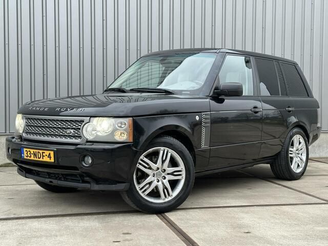 Zwart, metallic lak Gebruikt 2007 Land Rover Range Rover HSE SUV | € 4.995 (Super prijs) - Afbeelding 1/4
