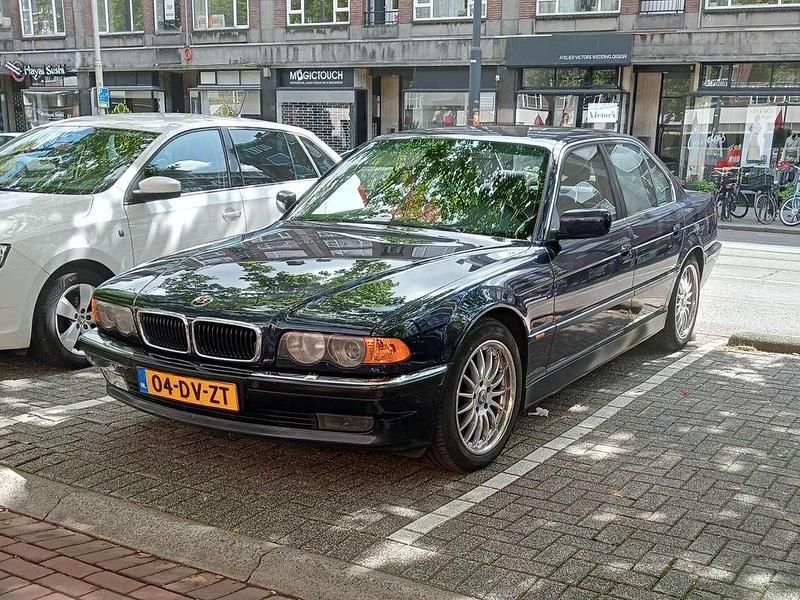 Blauw Gebruikt 2000 BMW 735 Executive Sedan | € 6.250 - Afbeelding 1/4