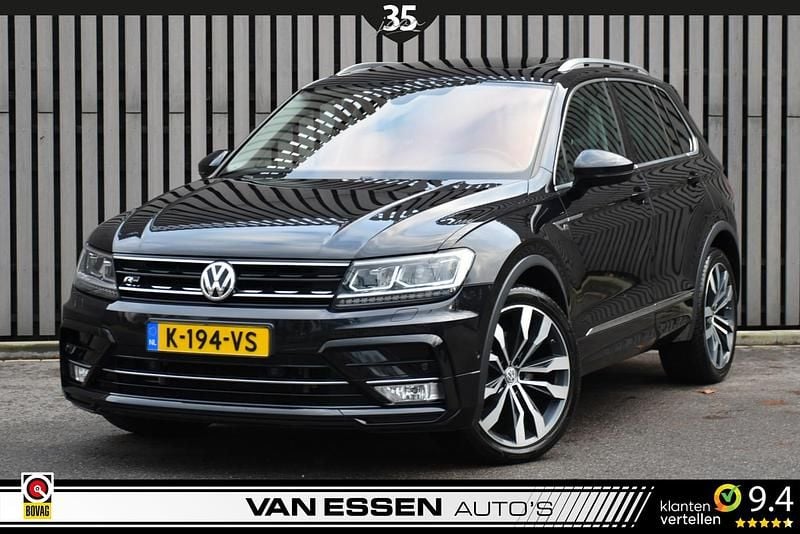 Zwart Gebruikt 2017 VW Tiguan Highline SUV | € 18.795 (Eerlijke prijs) - Afbeelding 1/4