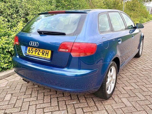Occasion Audi A3 Sportback Ambiente 150 PK (110 kW) 2005 Blauw, metallic lak Hatchback