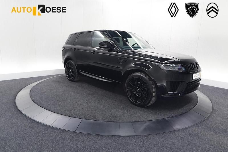 Zwart Gebruikt 2020 Land Rover Range Rover Sport HSE Dynamic SUV | € 69.900 - Afbeelding 1/4